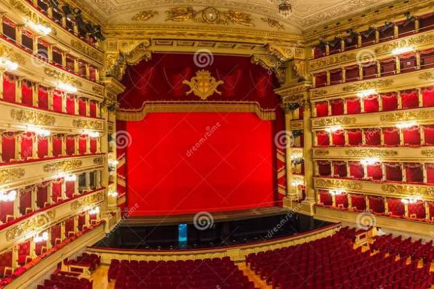 Scena mediolańskiej La Scali